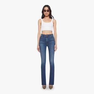 Mother High Waisted Runaway Jeans